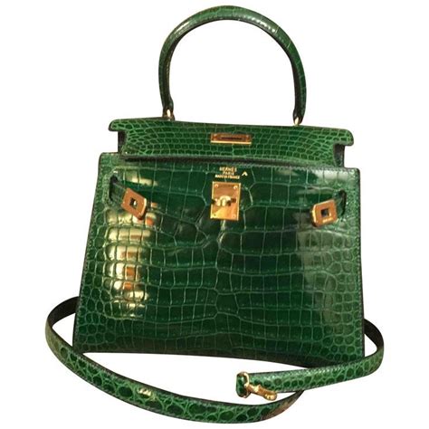 hermes mini kelly green|hermes mini kelly crocodile.